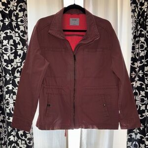 Old Navy Women's Dusty Rose Utility Jacket